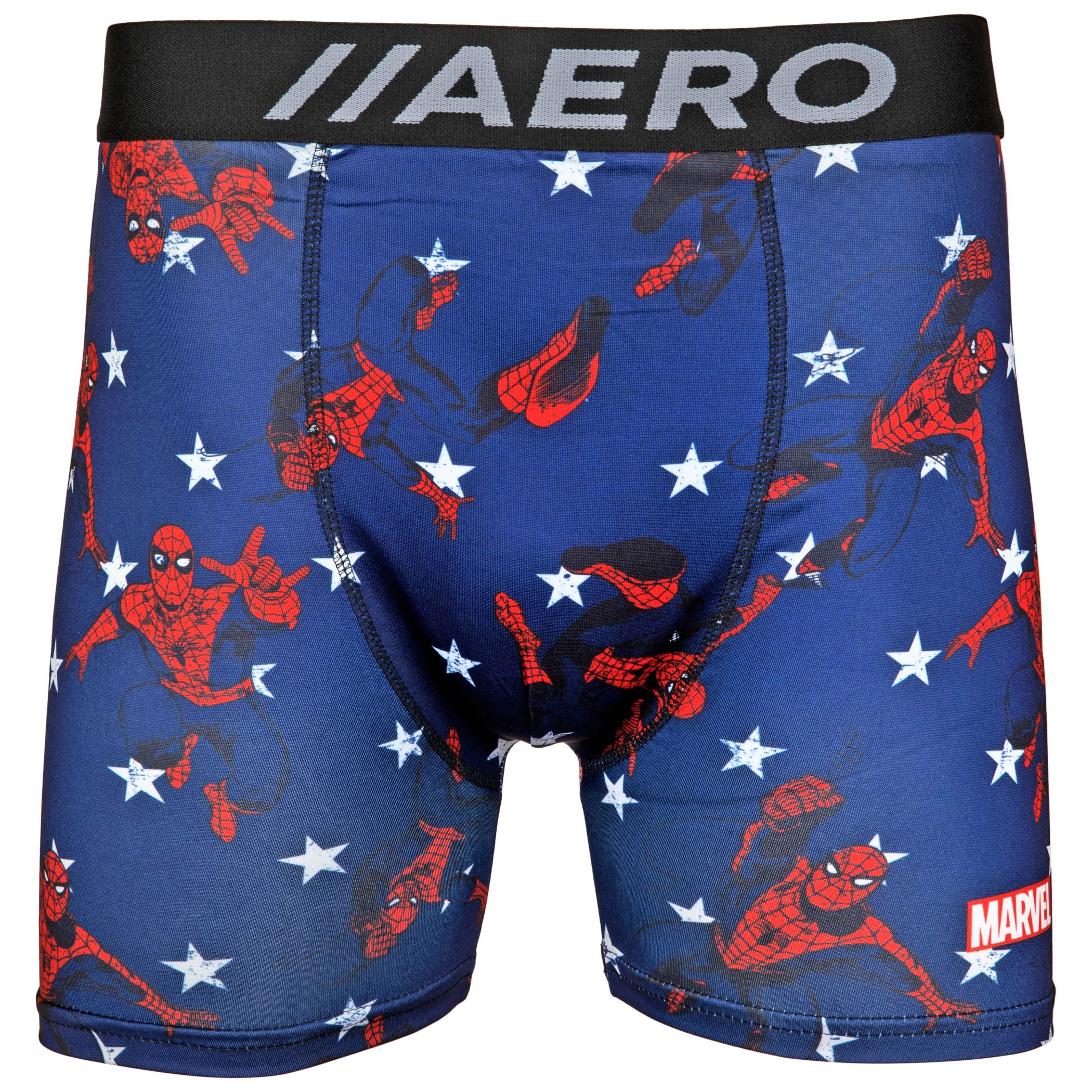 Spider-Man Swinging Aero Boxer Briefs Underwear and Sock Set